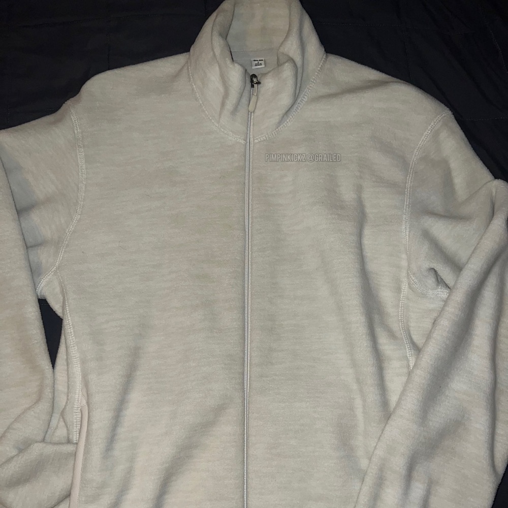 FLEECE LONG-SLEEVE FULL-ZIP JACKET (2021 EDITION) White/Cream color way